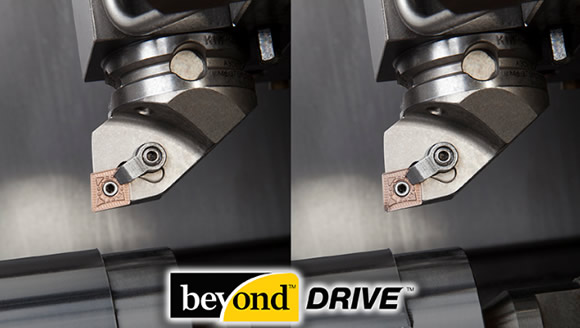Beyond Drive 确保磨耗识别更加容易，避免浪费;操作员可以充分地发挥刀具的使用寿命