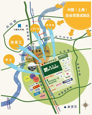 漕河泾DP-PARK位于上海漕河泾开发区浦江高科技园，是漕河泾园区内专为高端企业提供的稀有独栋研发办公总部楼宇