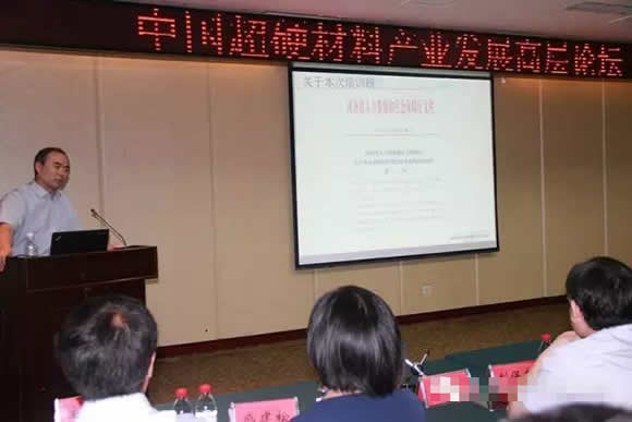 与会专家讲话