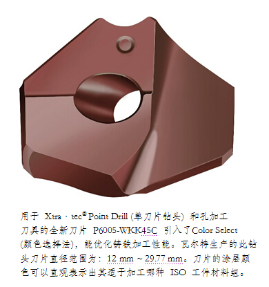 瓦尔特Xtra•tec® Point Drill