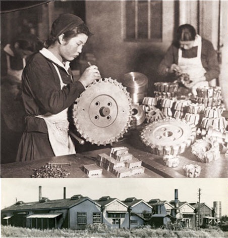 东芝钨业的历史可追溯至上世纪30年代图为泰珂洛当时的生产画面