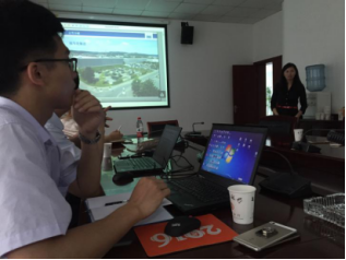 基地项目团队与德国埃马克集团在基地大会议室举行技术研讨会